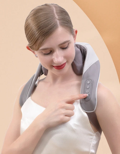 Load image into Gallery viewer, Shiatsu Neck and Back Massager Wireless Electric Deep Tissue 5D Kneading Massage Pillow Shoulder Leg Best Gifts for Women Men
