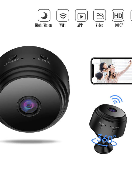 Load image into Gallery viewer, IP Camera Wifi Security Surveillance Camera HD 1080P Sensor Magnetic IR Night Vision Web Voice Video Surveillance
