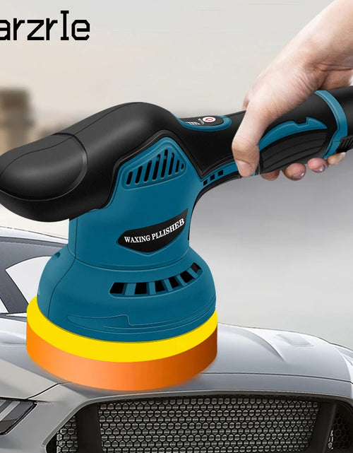 Load image into Gallery viewer, 12V Wireless Car Polisher 2800-5500Rpm Cordless Car Polishing Machine Electric Polishing Wax Tool Noiseless 8 Variable Speeds
