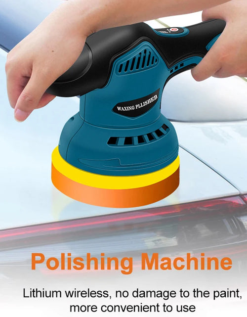 Load image into Gallery viewer, 12V Wireless Car Polisher 2800-5500Rpm Cordless Car Polishing Machine Electric Polishing Wax Tool Noiseless 8 Variable Speeds
