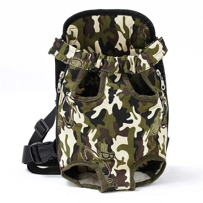 Pet Dog Carrier Backpack Mesh Camouflage Outdoor Travel Products Perros Breathable Shoulder Handle Bags for Small Dog Cats Gatos