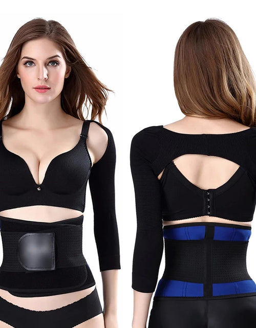 Load image into Gallery viewer, Arm Slimming Back Posture Corrector Arm Shaping Sleeves Fat Reduction for Women Back Support Humpback Prevent Arm Shaper Control
