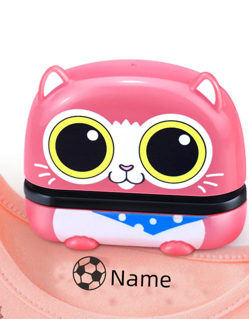 Load image into Gallery viewer, Owl Panda Custom-Made Baby Name Stamp DIY for Children Name Seal Student Clothes Chapter Not Easy to Fade Security Name Stamptoy
