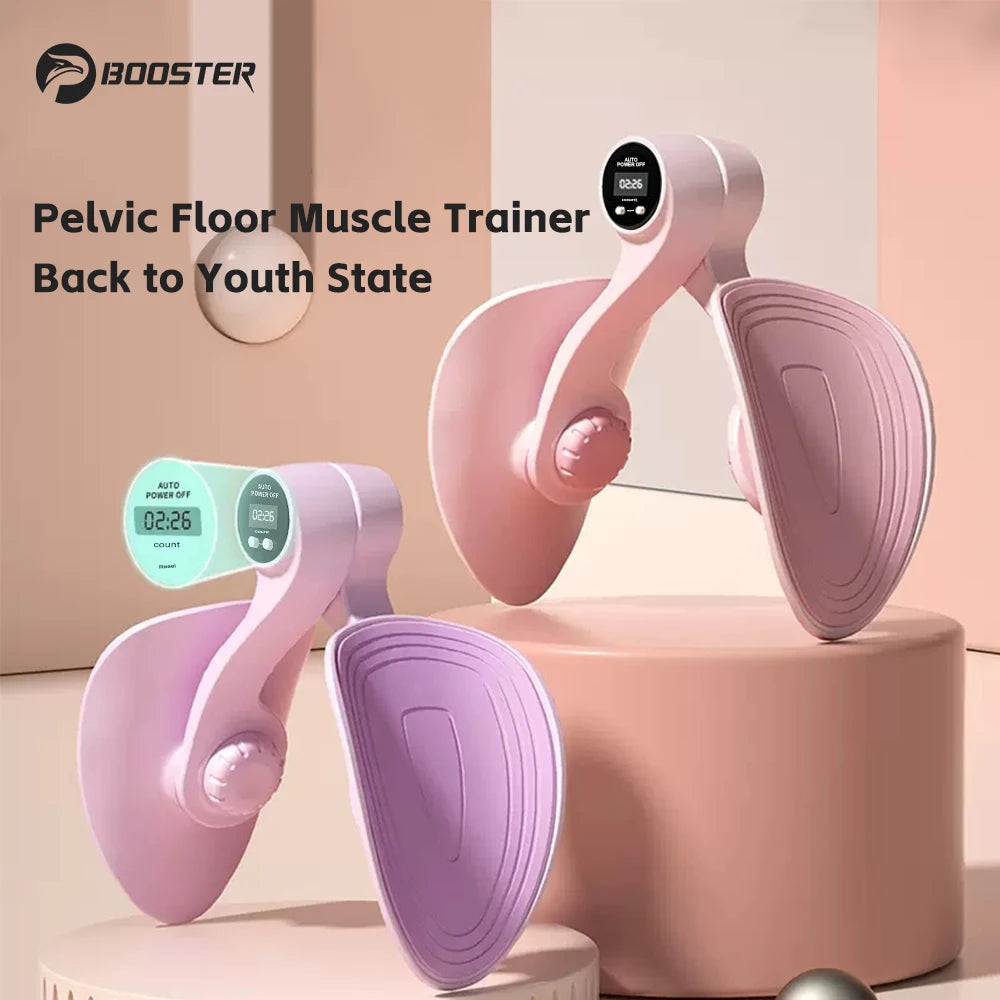 PC Muscle Training Inner Hip Trainer Pelvic Floor Muscle Repair Slim Leg Women Fitness at Home Gym Exerciser Equipment