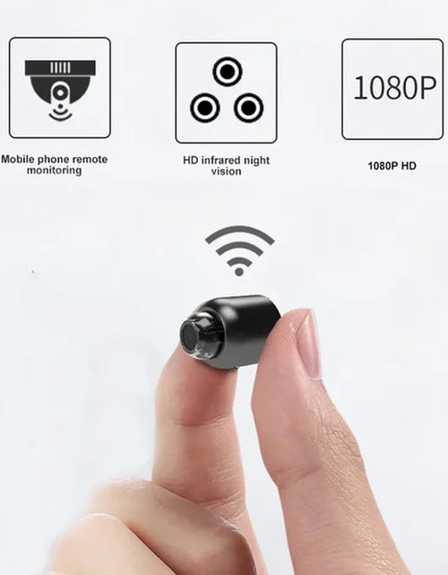 Load image into Gallery viewer, 1080P HD Mini Camera Wireless Wifi Baby Monitor Indoor Safety Security Surveillance Night Vision Camcorder IP Cam Video Recorder
