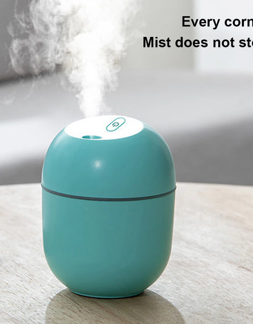 Load image into Gallery viewer, Portable USB Ultrasonic Air Humidifier Essential Oil Diffuser Car Purifier Aroma Anion Mist Maker with LED Lamp Romantic Light
