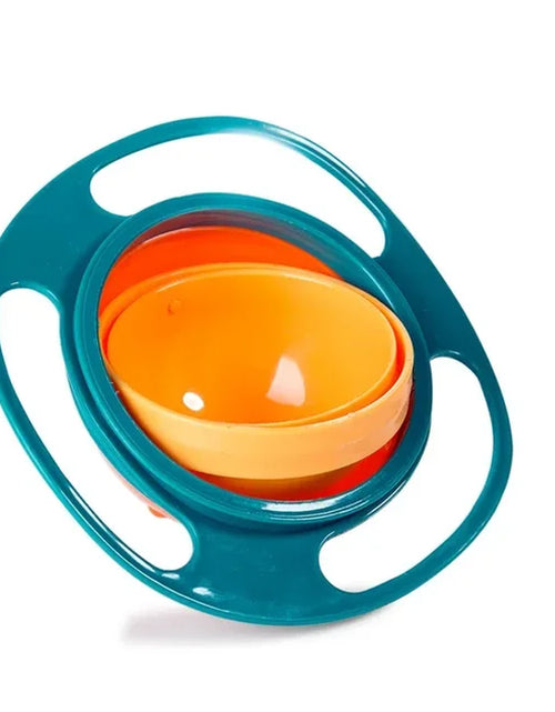 Load image into Gallery viewer, Universal Gyro Bowl Children Rotary Balance Novelty Gyro 360 Rotate Spill Proof Feeding Dishes Baby Training Rotary Balance Toy
