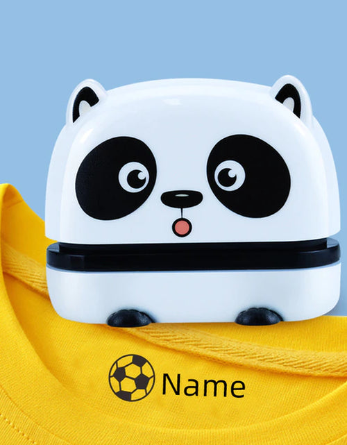 Load image into Gallery viewer, Owl Panda Custom-Made Baby Name Stamp DIY for Children Name Seal Student Clothes Chapter Not Easy to Fade Security Name Stamptoy
