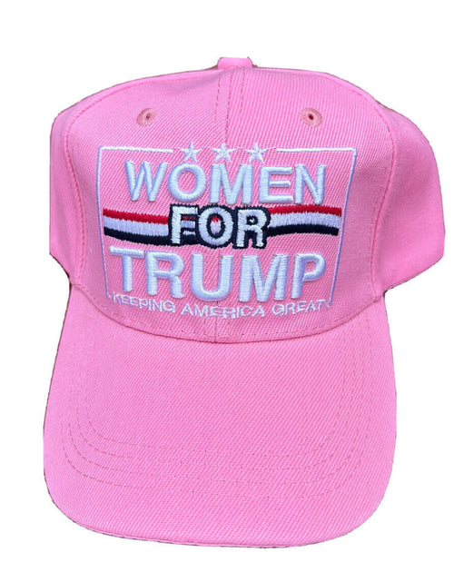 Load image into Gallery viewer, Women for Trump 2024 Cap Hat Keeping America Great Hat MAGA Hat
