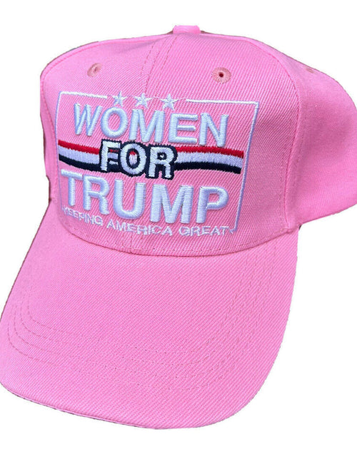 Load image into Gallery viewer, Women for Trump 2024 Cap Hat Keeping America Great Hat MAGA Hat
