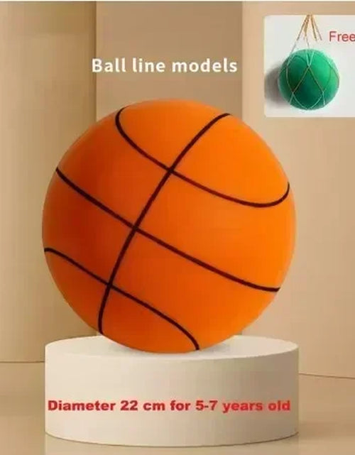 Load image into Gallery viewer, Indoor Silent Basketball Sports Bouncy Balls High Density Foam Material Children Adults Ball Training Complimentary Portable Net
