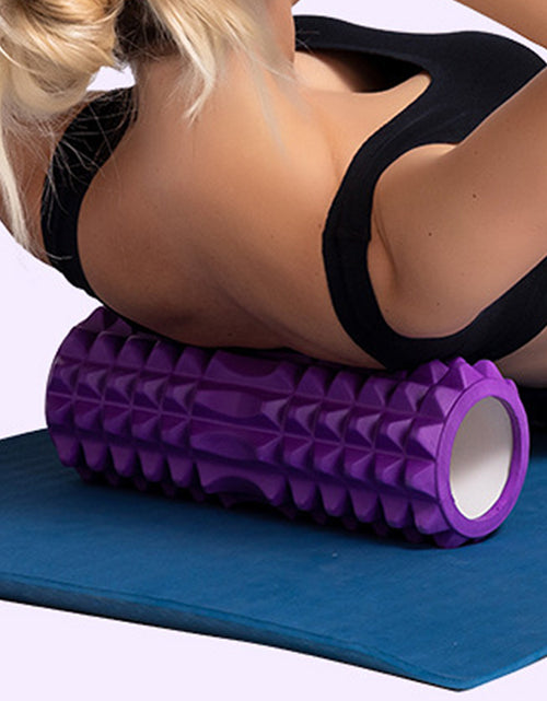 Load image into Gallery viewer, 26Cm Yoga Column Gym Fitness Pilates Foam Roller Exercise Back Massage Roller Yoga Brick Home Fitness Equipment
